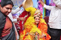 Jyothi Lakshmi Abhinandana Sabha Photos